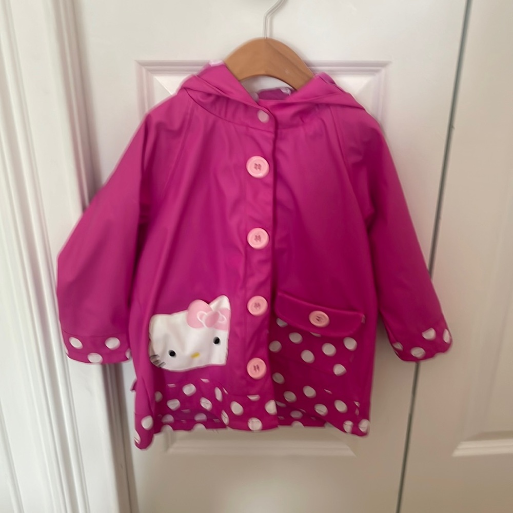 Hello Kitty raincoat size 3T